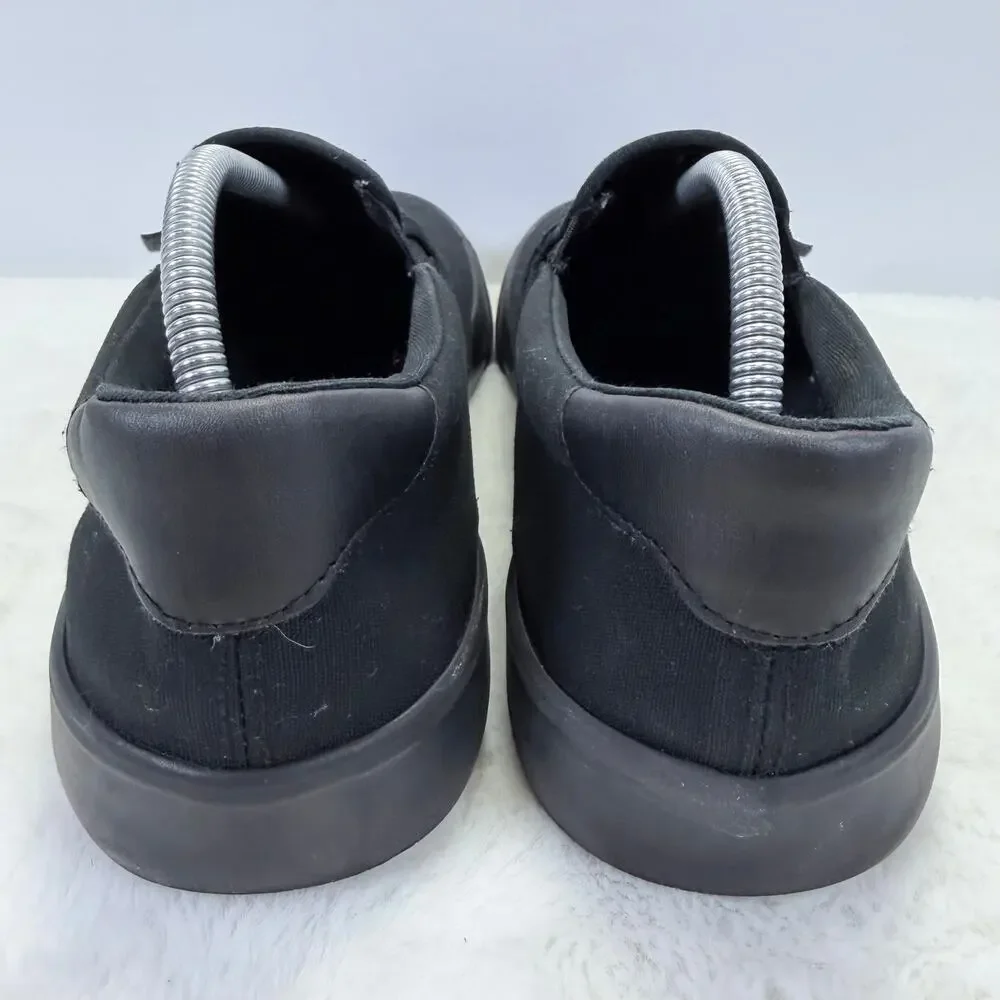 Lugz Bandit Black Canvas Slip On Mens Sneakers Size 10 Wide
